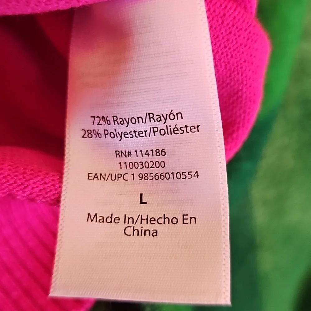 Juicy Couture Pink Sweater Size L NWT - Picture 6 of 6